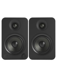   Pro-Ject E1.2 + Kanto YU4 - Mikro hifi Bluetooth, optikai bemenettel és lemezjátszóval /fekete, fekete/