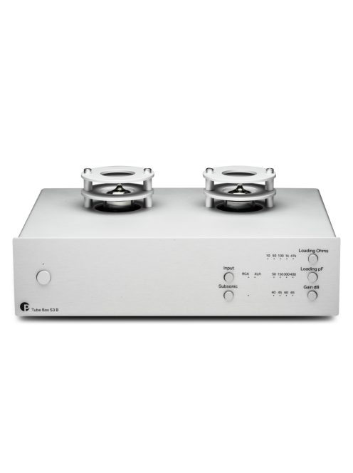 Pro-Ject Tube Box S3 B - szimmetrikus phono előerősítő /ezüst/