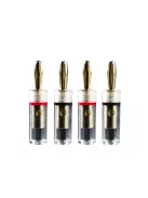 Pro-Ject Connect it LS E - banándugó szett (2 PIROS/2 FEKETE)
