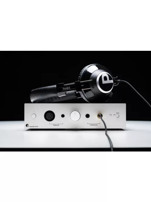 Pro-Ject Headbox S3 B - fejhallagtó erősítő /ezüst/