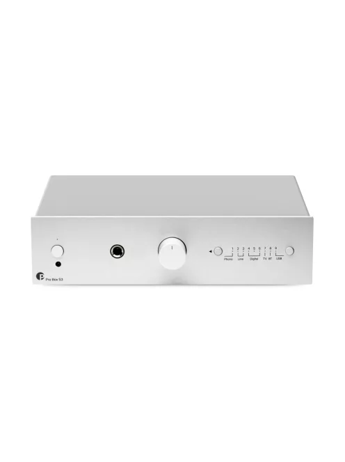 Pro-Ject Pre Box S3 - All-In-One vezérlőközpont /ezüst/