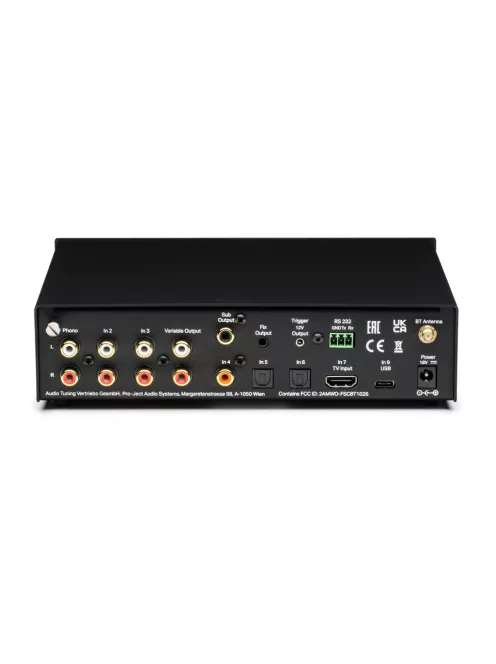 Pro-Ject Pre Box S3 - All-In-One vezérlőközpont /fekete/