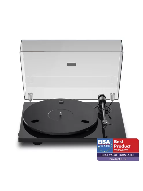 Pro-Ject E1.2 Phono - Plug & Play lemezjátszó /lakk fekete/