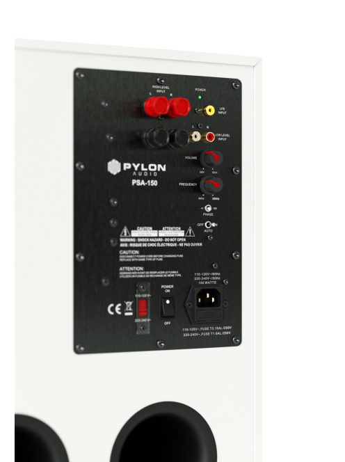 Pylon Audio Pearl Sub aktív mélysugárzó /lakk fehér/