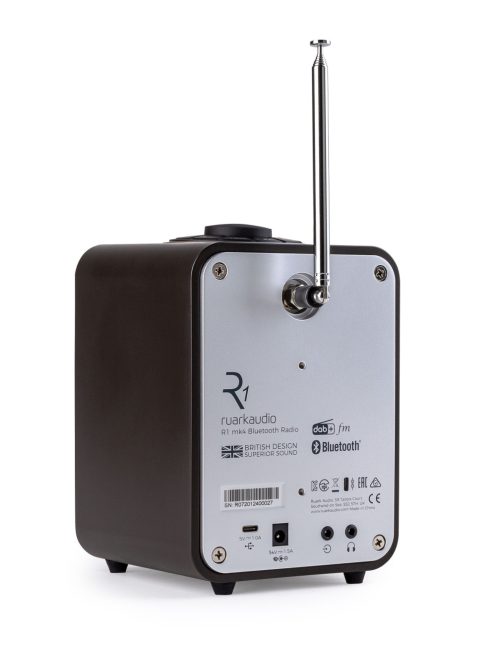Ruark R1 Bluetooth/FM rádió - Espresso barna