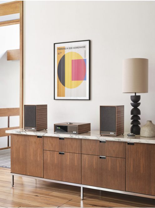 Ruark R610 + Sabre - Komplett hifi rendszer /dió színben/