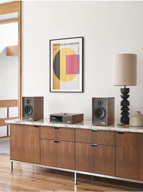 Ruark R610 + Sabre - Komplett hifi rendszer /dió színben/