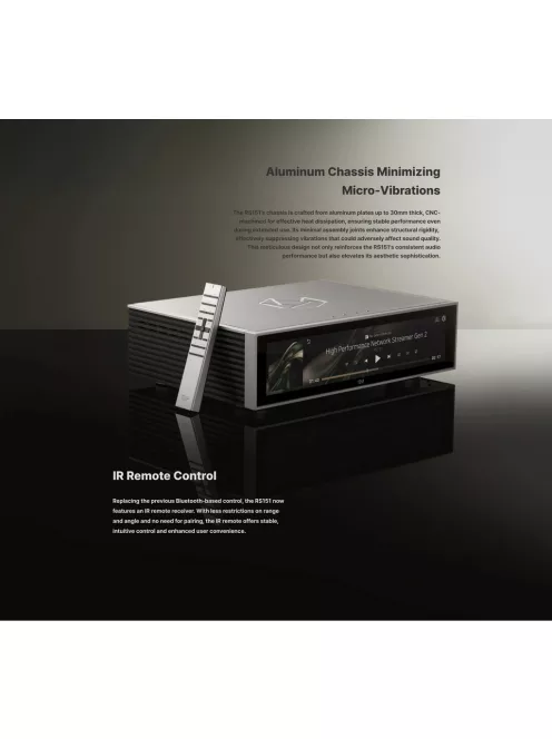 Rose RS151 - Streamer, D/A konverter/ezüst/