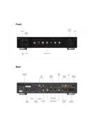 Rose RS451 - Streamer, D/A konverter és Fejhallgató erősítő/fekete/