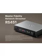 Rose RS451 - Streamer, D/A konverter és Fejhallgató erősítő/ezüst/