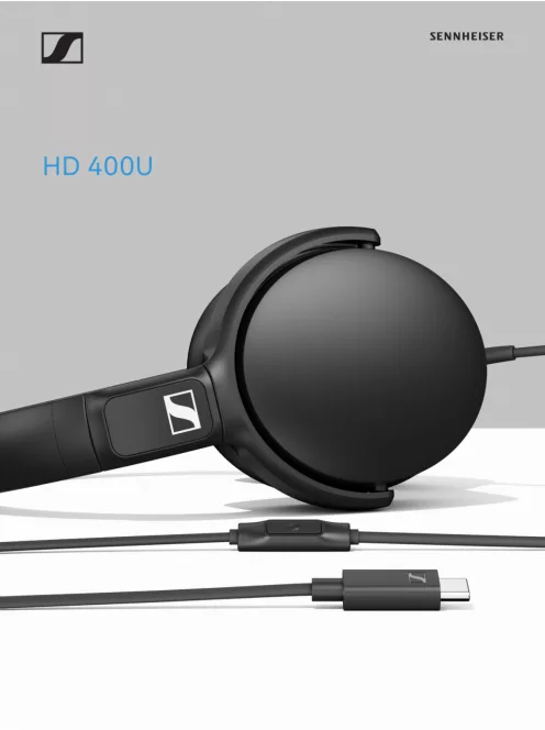 Sennheiser HD 400U - vezetékes, zárt fejhallgató