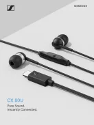 Sennheiser CX 80U - vezetékes fülhallgató