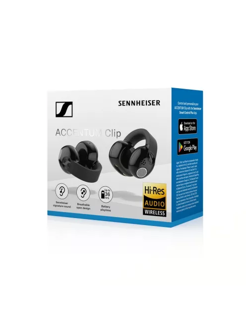Sennheiser ACCENTUM Clip - Bluetooth fülhallgató /fekete/
