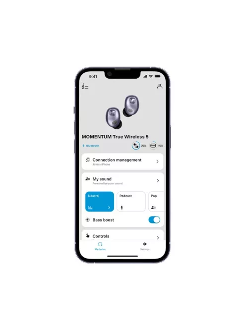 Sennheiser MOMENTUM True Wireless 5 - Bluetooth fülhallgató /Grafit szürke/