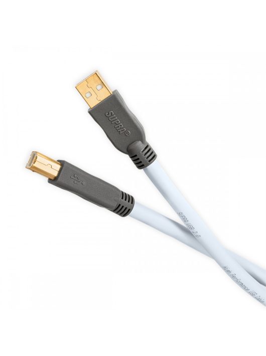 Supra Blue USB 2.0 A - B  összekötő kábel /1 méter/