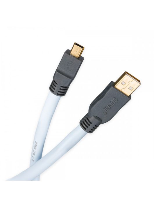 Supra Blue USB 2.0  A - MINI B  összekötő kábel /1 méter/