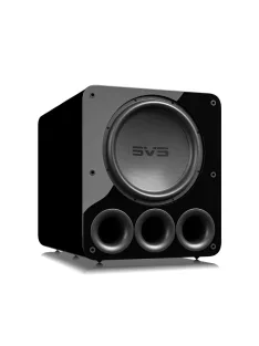 SVS PB-5000 R-Evolution - aktív mélyláda /magasfényű fekete/