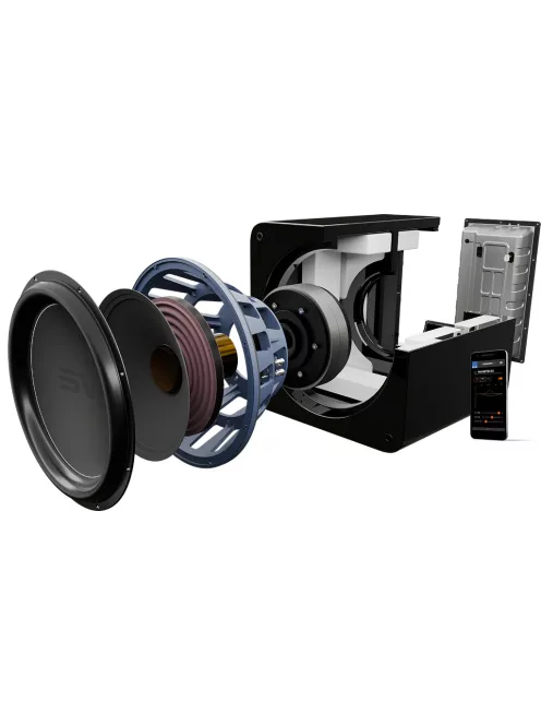 SVS SB-5000 R|Evolution - aktív mélyláda /fekete tölgy/