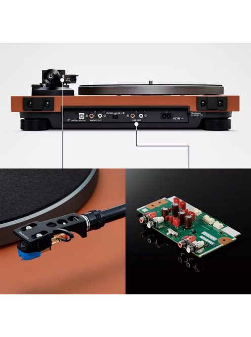 Technics SL-40CBTEH - direkthajtású lemezjátszó /szürke/