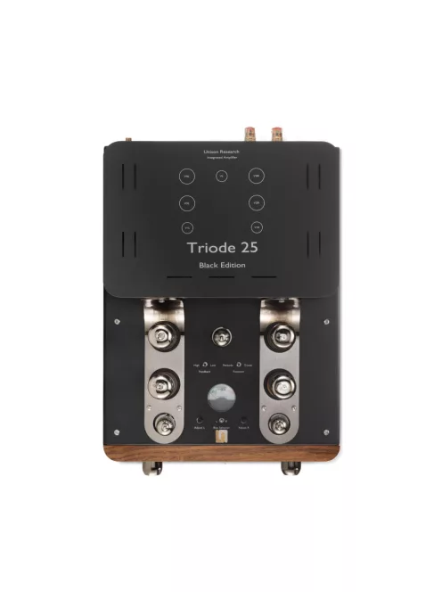 Unison Research Triode 25 Black Edition - csöves integrált erősítő /dió/