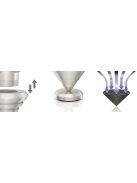 Viablue QTC Spike High-End hangfal Tüske - Fekete (4db)