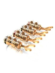 Viablue TS Spades 6 - hangfal csatlakozó saru/villa (4 Db)