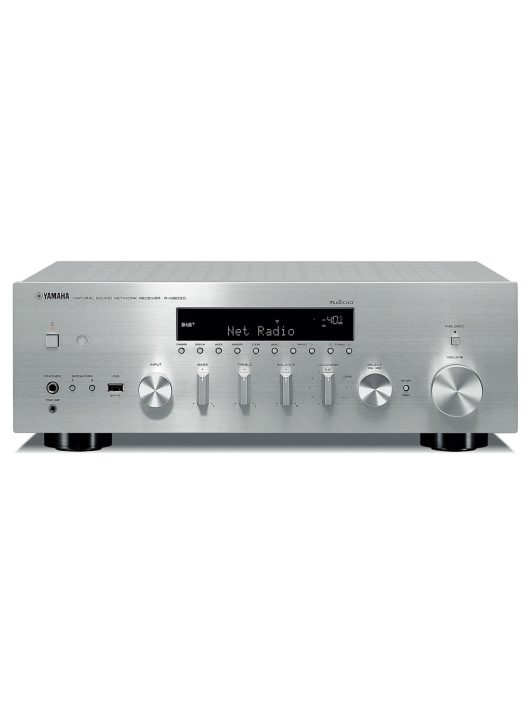Yamaha R-N803D sztereó hálózati rádióerősítő hálózatos lejátszással (MusicCast), ezüst