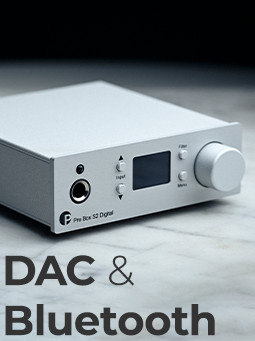 DAC - Digital/Analog átalakítók és Bluetooth vevők